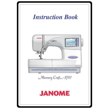 New home janome sewing machine manual
