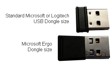 Lost dongle for mouse